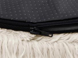 District 70 FUZZ Donut Hundebett sand 3