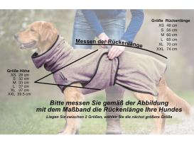 Dryup Cape Hundebademantel braun XS 3