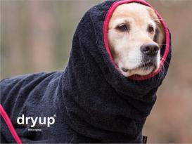 Dryup Cape Hundebademantel schwarz XS 3