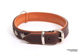 Relaxoo Fettleder Hundehalsband Edelweiß Just Hundesport Edition 50cm 3