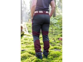 Pinewood® Caribou TC Damen Hose plum/anthrazit 38 3
