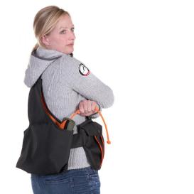 Firedog Dummyweste Trainer schwarz -M- 3