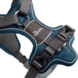 Hunter Hundegeschirr Divo blau/grau S 3