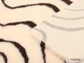 Original Vetbed Isobed SL Wave creme/braun 75 x 50cm 3