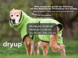 Dryup Cape Hundebademantel Mini clementine 3