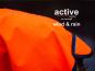 Active Cape Wind & Rain MINI orange 30 cm 3