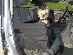 Autositz für kleine Hunde 4