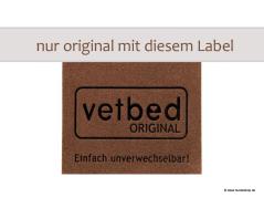 Original Vetbed Isobed SL anthrazit hearts & paws 4