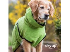Dryup Cape Hundebademantel kiwi 4
