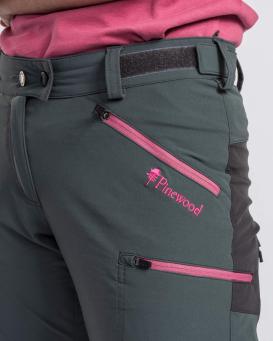 Pinewood® Abisko/Brenton Hundesport Damenhose urban grey/dark anthracite 36 4