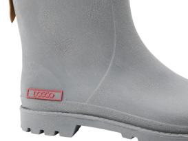 Regenstiefel Bella grau -37- 4