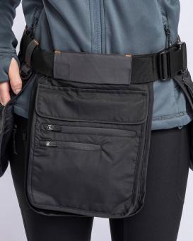 Pinewood Dog Sports Utility-Hüftgurt Schwarz/Anthrazit L-XL 4