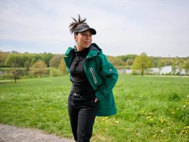 Owney Arnauti Damen Langjacke dark green L 4