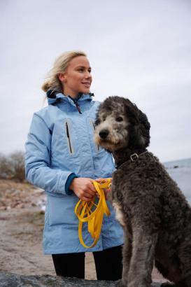 Owney Arnauti Damen Langjacke light blue L 4