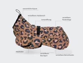 Paikka Visibility reflektierender Hunde-Regenmantel lite leo 40 4