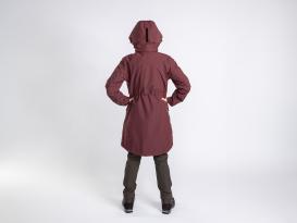 Pinewood Damen Regenparka earth plum 4