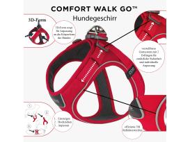 Dog Copenhagen Comfort Walk Go Hundegeschirr classic red XXS 4