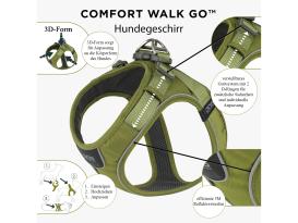 Dog Copenhagen Comfort Walk Go Hundegeschirr hunting green XXS 4