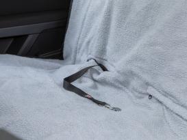 Auto-Schondecke für die Rückbank mit Lammfell-Optik 4