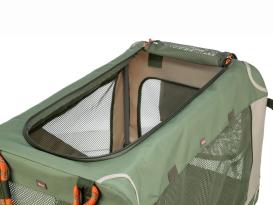 Faltbare Hundebox Comfy olivgrün/beige 4