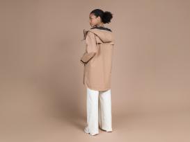 Paikka Visibility Damen Regenmantel taupe 4