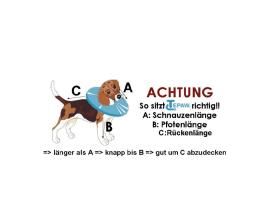 Tepaw Kragen Halskrause für Hunde Grösse 4 4