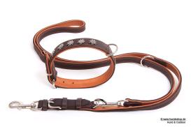 Relaxoo Fettleder Hundehalsband Edelweiß Just Hundesport Edition 50cm 4