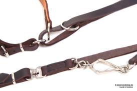 Relaxoo Fettleder Jagdleine Befreiungsleine Just Hundesport Edition 18/180 4