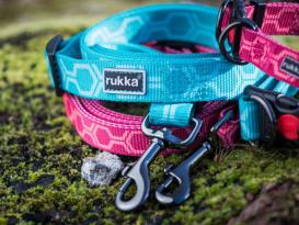 Rukka Pets Hundeleine Twist Eco red L 4