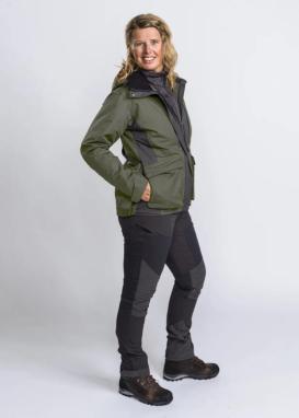 Pinewood® Dog Sports 2.0 Damen Jacke moosgrün/schwarz -S- 4