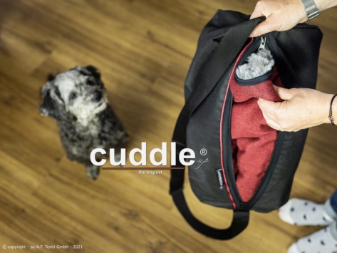 Cuddle up® - Der wandelbare Hundeliegeplatz