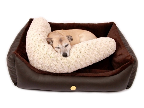 Style Snout große kuschelweiche Schlaf-Schlange für Hunde