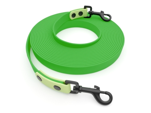 Captain’s Biothane Schleppleine Neongrün 13mm