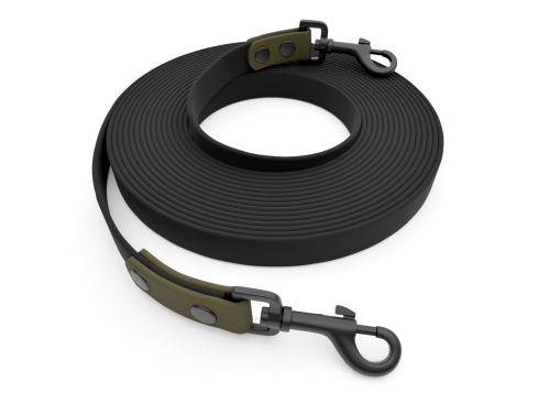 Captain’s Biothane Schleppleine schwarz 13mm