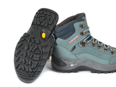 B-Ware Lowa Renegade GTX® MID Damenschuhe eisblau/lachs 6 (39,5)