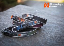 Non-Stop Dogwear Hundehalsband Roam Collar blau XL 5