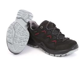 Lowa Sirkos Evo GTX® Lo Damenschuhe anthrazit/beere 6 (39,5) 5