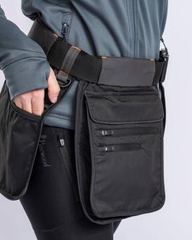 Pinewood Dog Sports Utility-Hüftgurt Schwarz/Anthrazit L-XL 5