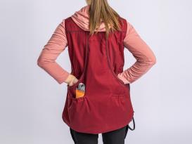 Pinewood DogSports Trainerin Hundesportweste Dark Tomato Red S 5