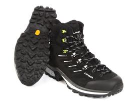 Lowa Randir GTX MID Herren Trekkingschuhe schwarz/grau 9,5 (44) 5