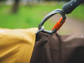 Ruffwear Sun Shower™ Regenmantel für Hunde Earth Brown M 5