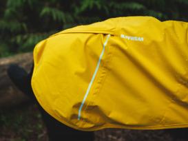 Ruffwear Sun Shower™ Regenmantel für Hunde Mineral Yellow S 5