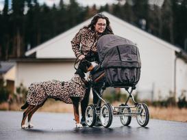 Paikka Visibility reflektierender Hunde-Regenmantel lite leo 30 5