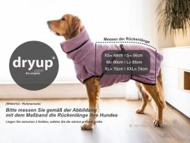 Dryup Cape Hundebademantel lavendel XS 5