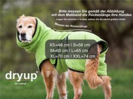 Dryup Cape Hundebademantel kiwi XS 5