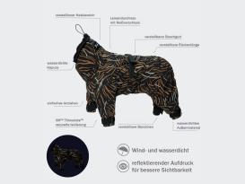 Paikka Winteranzug für Hunde coal 5