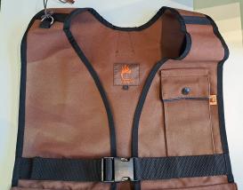 B-Ware Firedog Dummyweste Hunter canvas braun 5