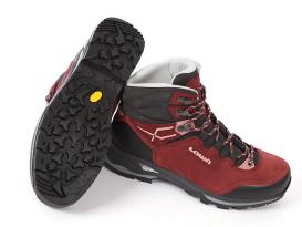 Lowa Trekkingschuh Lady Light LL bordeaux/rosé 7,5 (41,5) 5