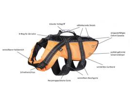 Rukka Pets Schwimmweste für Hunde Safty orange XL 5