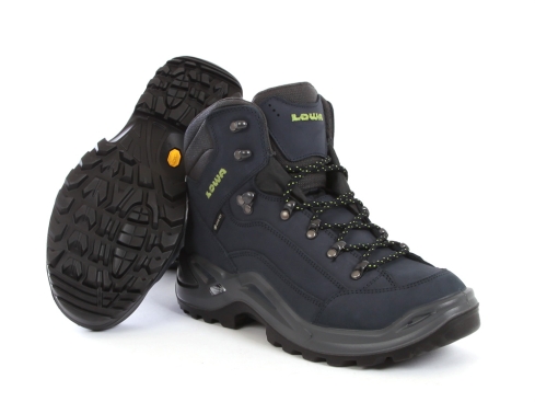 Lowa Renegade GTX® MID Herren dunkelblau/limone